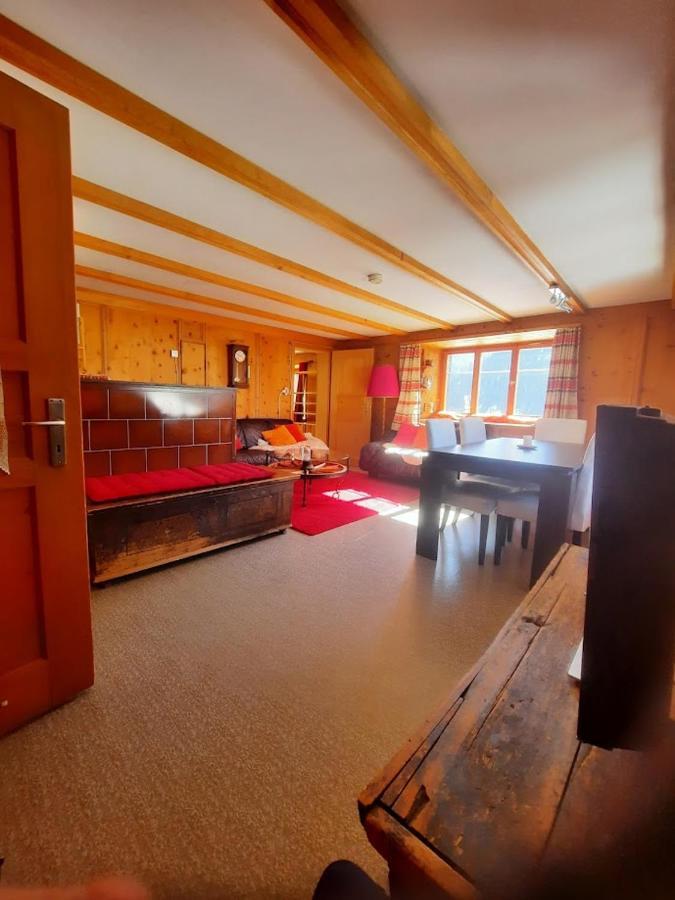 Appartement Bio Yak Hof Heinz à Sufers Extérieur photo